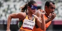 Corredora garantiu mais um dia de medalhas na pista do Estádio Olímpico