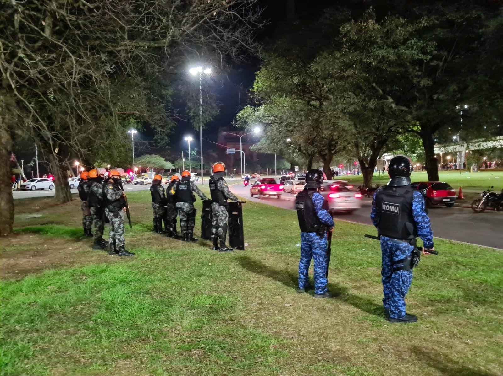 Incidente ocorreu na noite de domingo