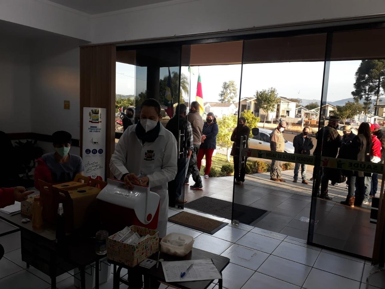 Avan&ccedil;o da vacina&ccedil;&atilde;o tamb&eacute;m confere maior seguran&ccedil;a em Novo Tiradentes