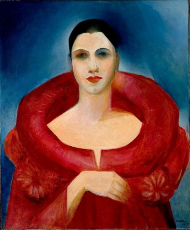 Tarsila do Amaral - Detalhe do Autorretrato, 1923