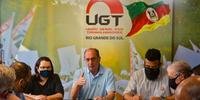 Ricardo Patah, presidente da UGT, participou do lançamento da cartilha 