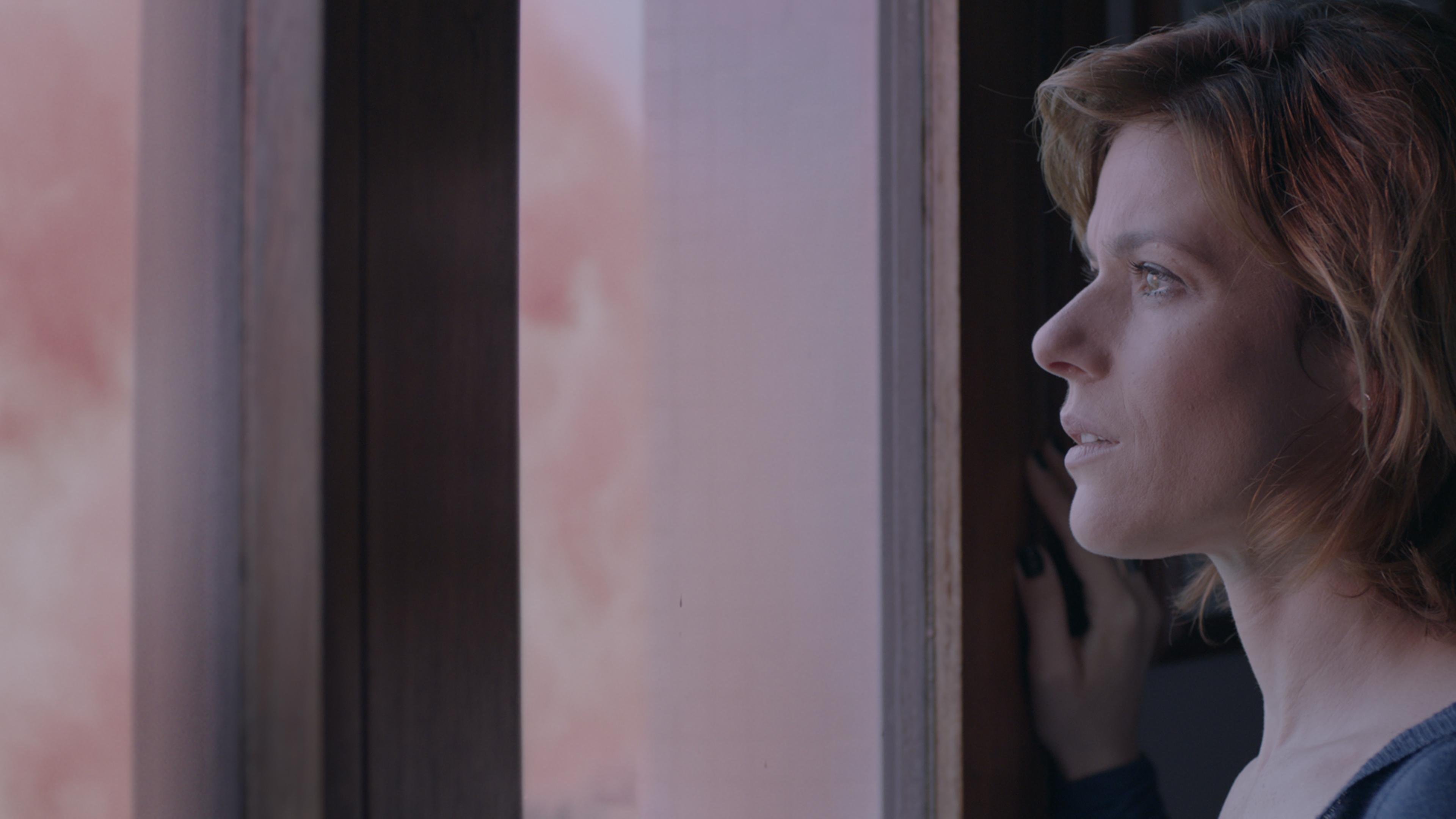 A atriz Renata de L&eacute;lis no filme 'A Nuvem Rosa'