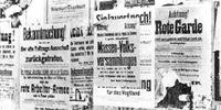 O governo alemão proibiu alguns jornais de circular.