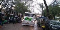 Ônibus com destino aos protestos em apoio a Bolsonaro saíram da cidade em direção a Porto Alegre e Brasília