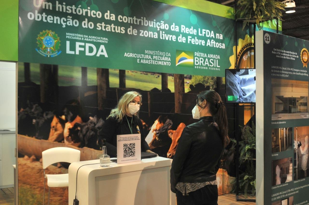 Estande da Rede LFDA na 44&ordf; Expointer