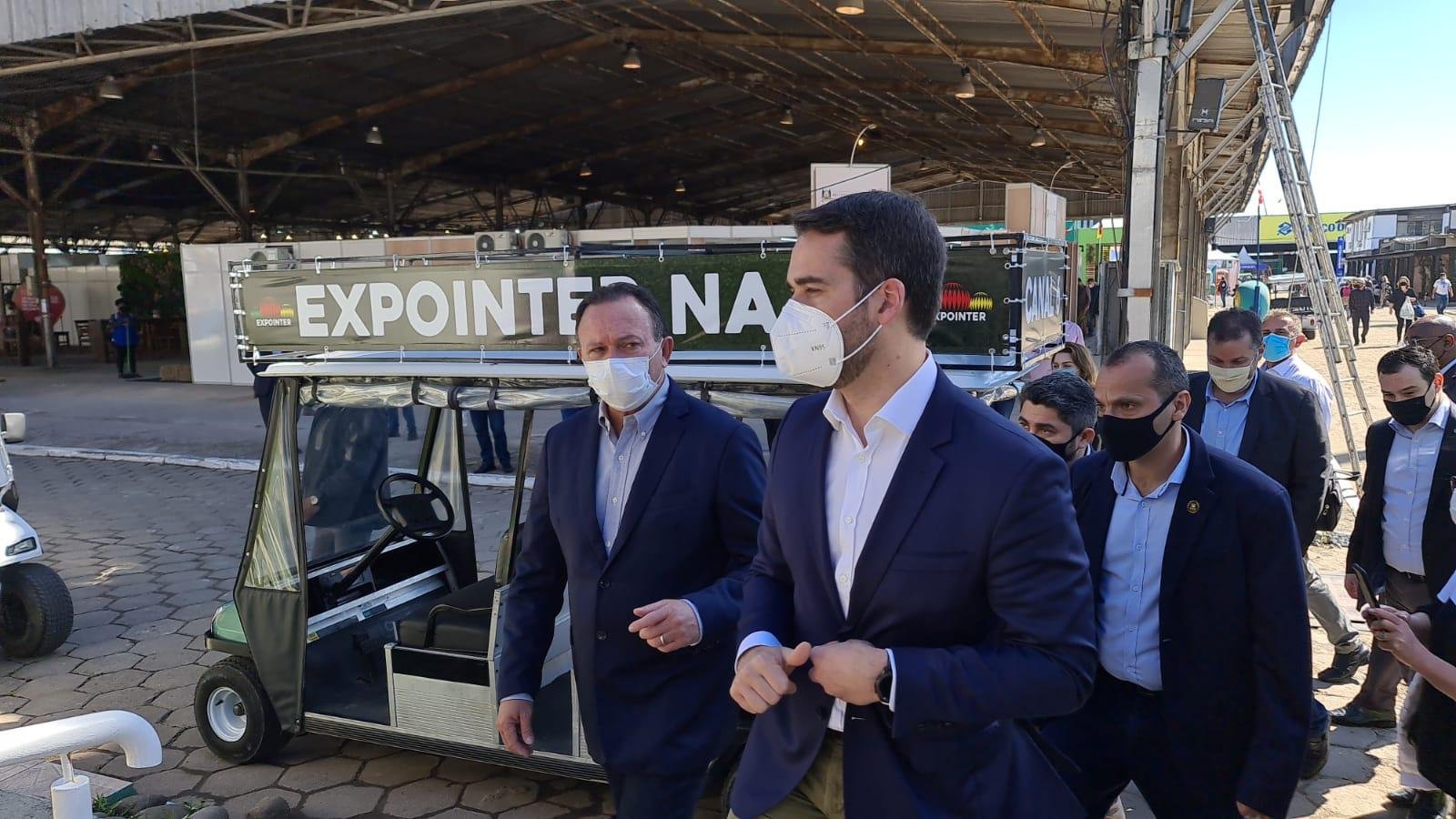 Governador Eduardo Leite cumpre agenda na Expointer nesta quinta-feira