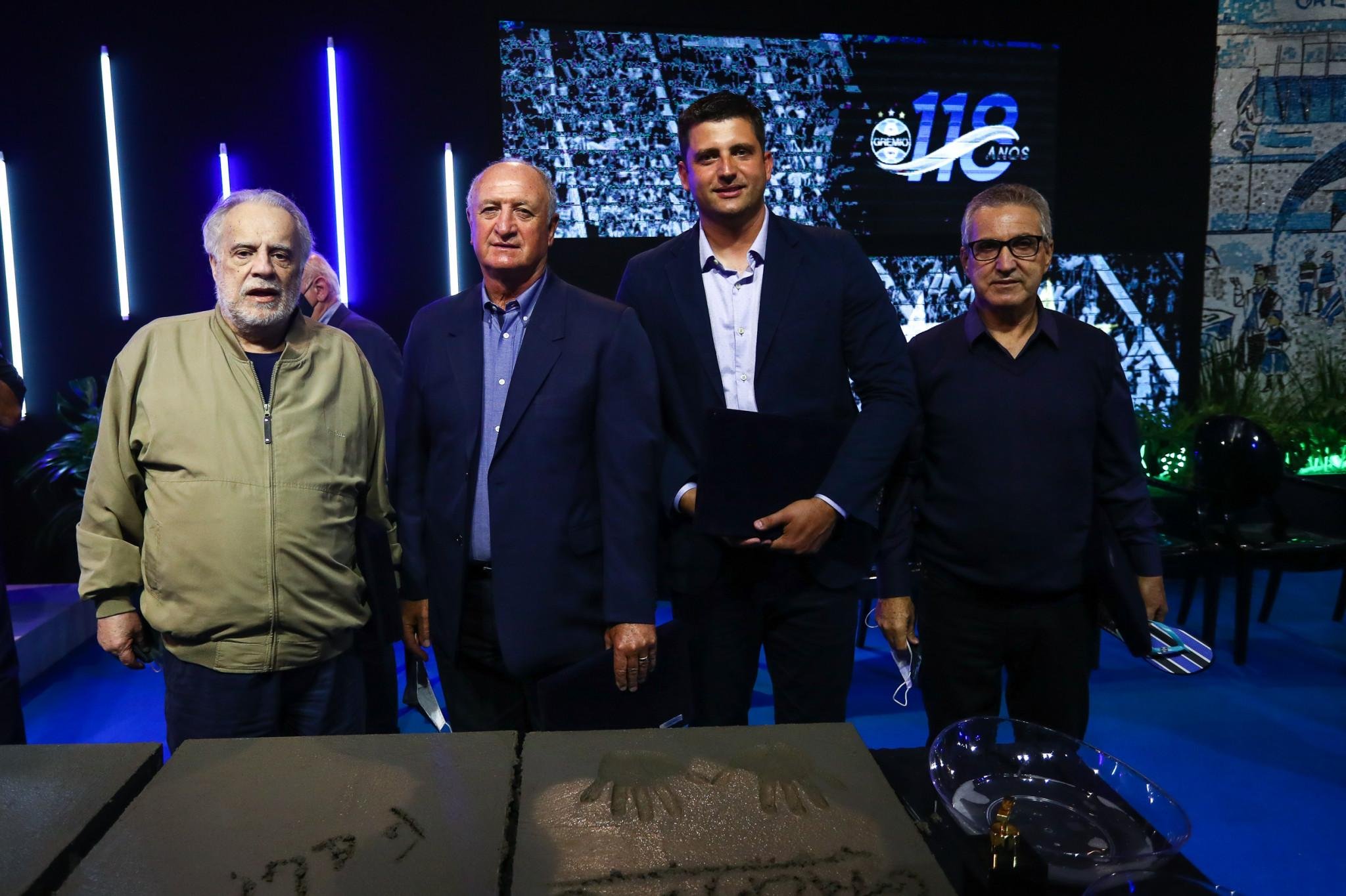 Tricolor prestou homenagens aos seus &iacute;dolos