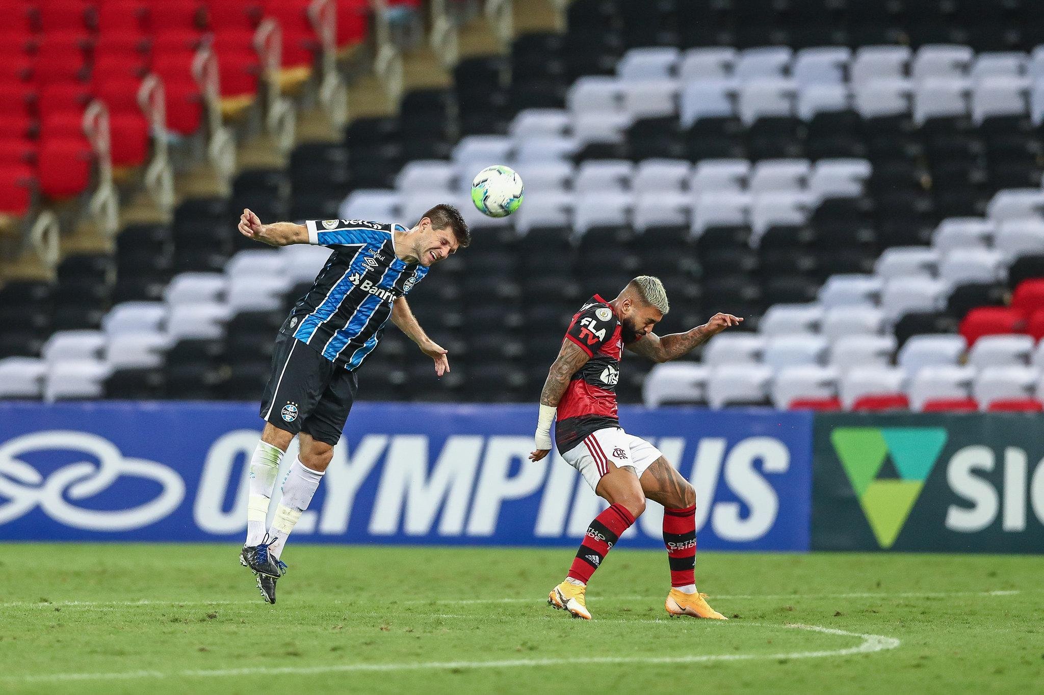 Gr&ecirc;mio e Flamengo se enfrentam com p&uacute;blico no Maracan&atilde; nesta quarta