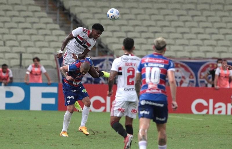Clube paulista foi novamente superado pelo nordestino