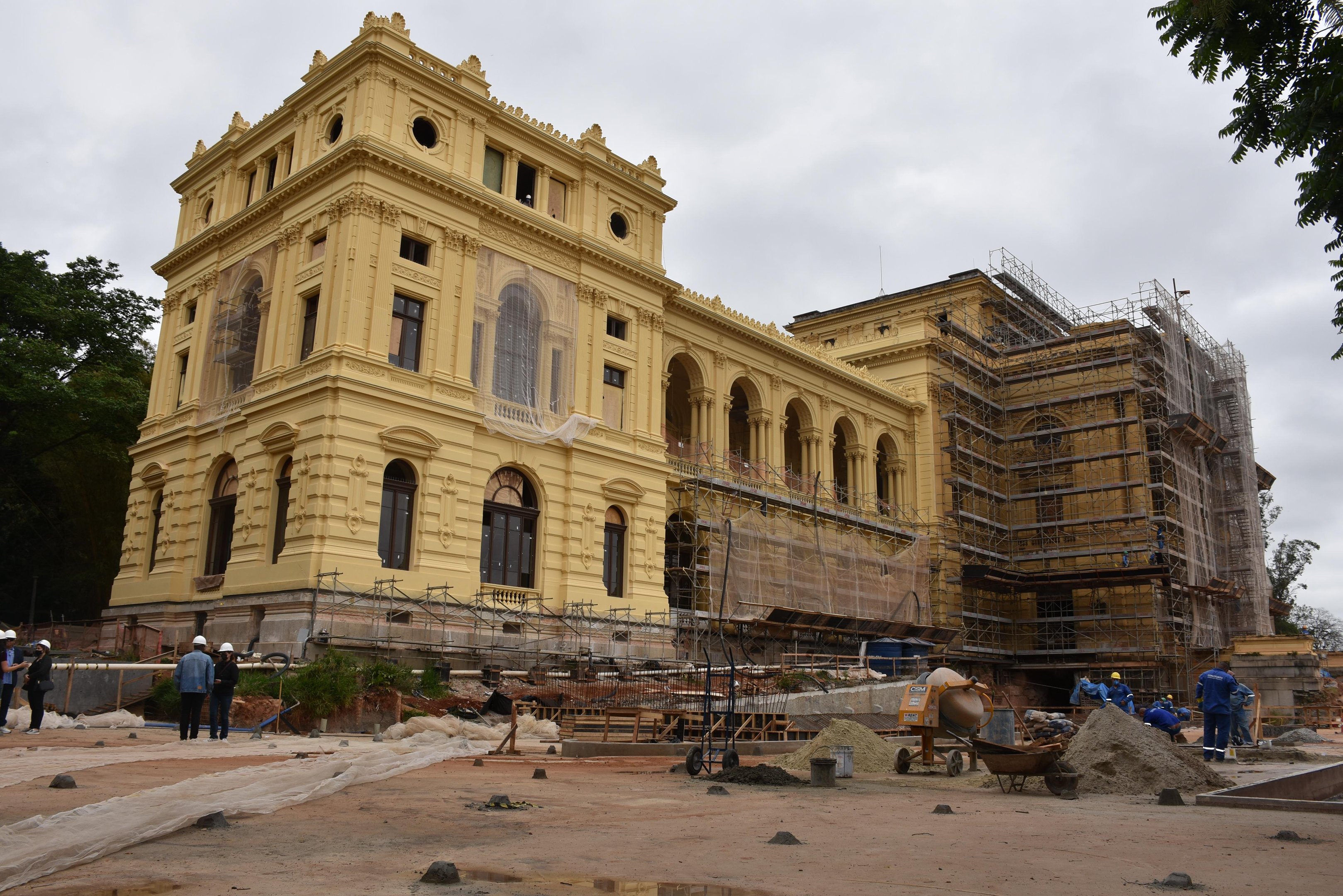 Museu do Ipiranga, em S&atilde;o Paulo, est&aacute; em reformas