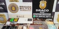 Ação da Delegacia de Repressão às Ações Criminosas Organizadas (Draco) teve apoio da Brigada Militar