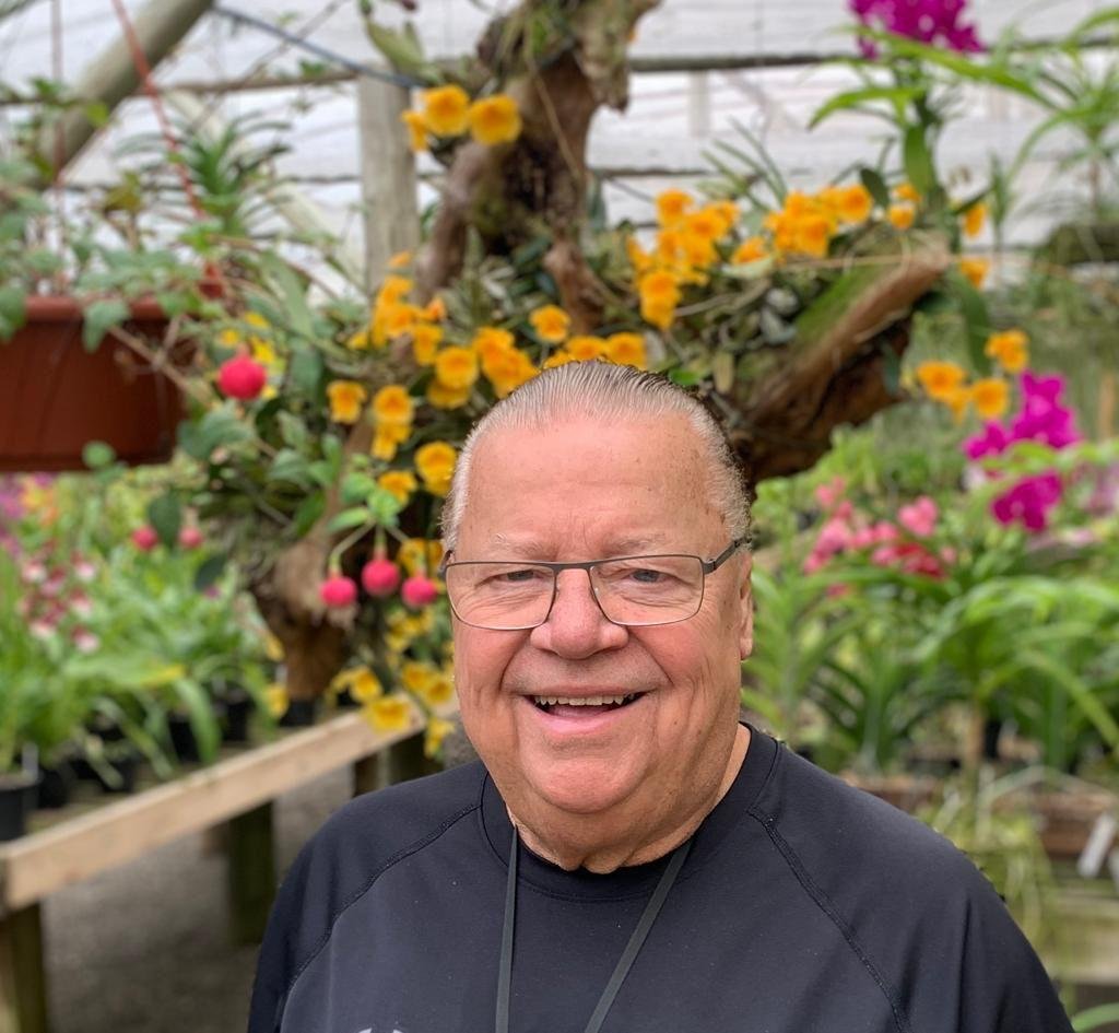 Geraldo Lopes e as suas orqu&iacute;deas em "Flora&ccedil;&otilde;es"