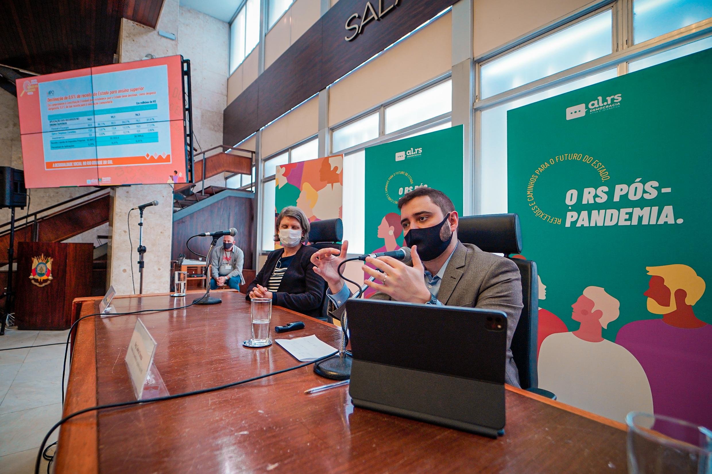 Medidas foram propostas durante a apresenta&ccedil;&atilde;o da pesquisa sobre impacto da pandemia na sociedade ga&uacute;cha