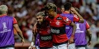 Flamengo venceu com dois gols de Bruno Henrique