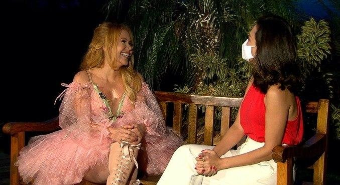 "Domingo Espetacular" mostra os bastidores do novo clipe de Joelma