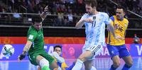 Argentina superou o Brasil e disputará o título da Copa do Mundo de futsal