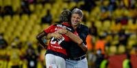 Flamengo venceu com dois gols de Bruno Henrique