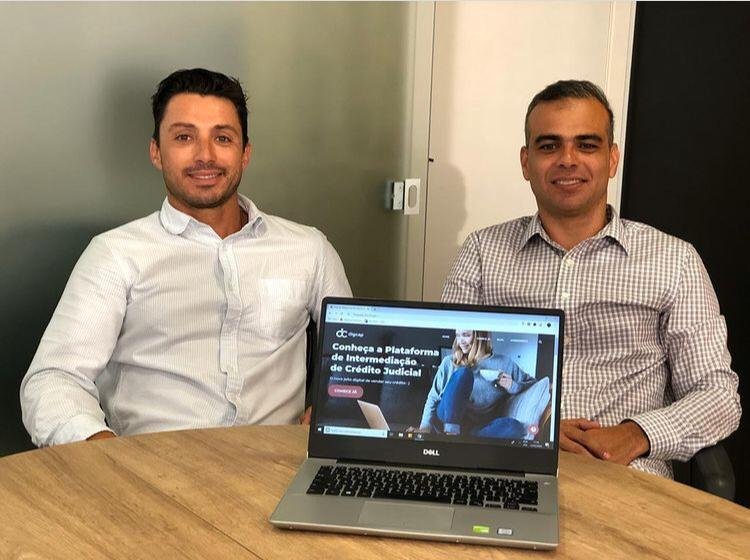 Augusto e Leonardo, s&oacute;cios da DigCap