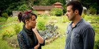 Os atores Andréia Horta e Gustavo Vaz contracenam no filme ‘O Jardim Secreto de Mariana’
