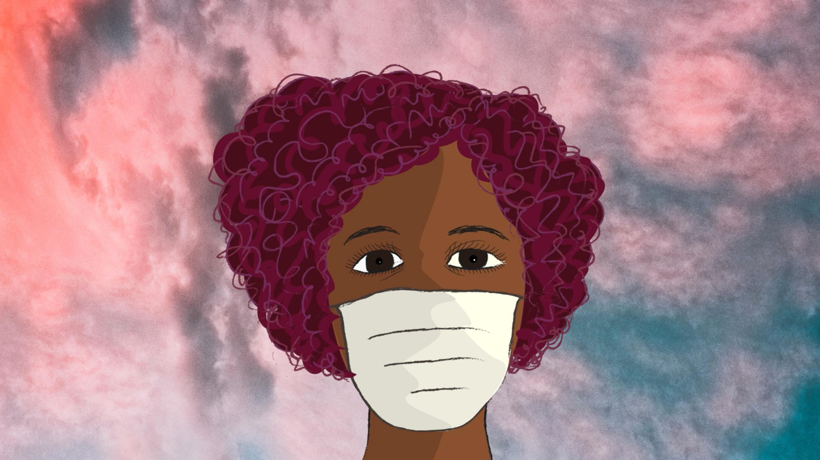 Anima&ccedil;&atilde;o de "O C&eacute;u da Pandemia", de Marina Kerber, com cinco minutos de dura&ccedil;&atilde;o