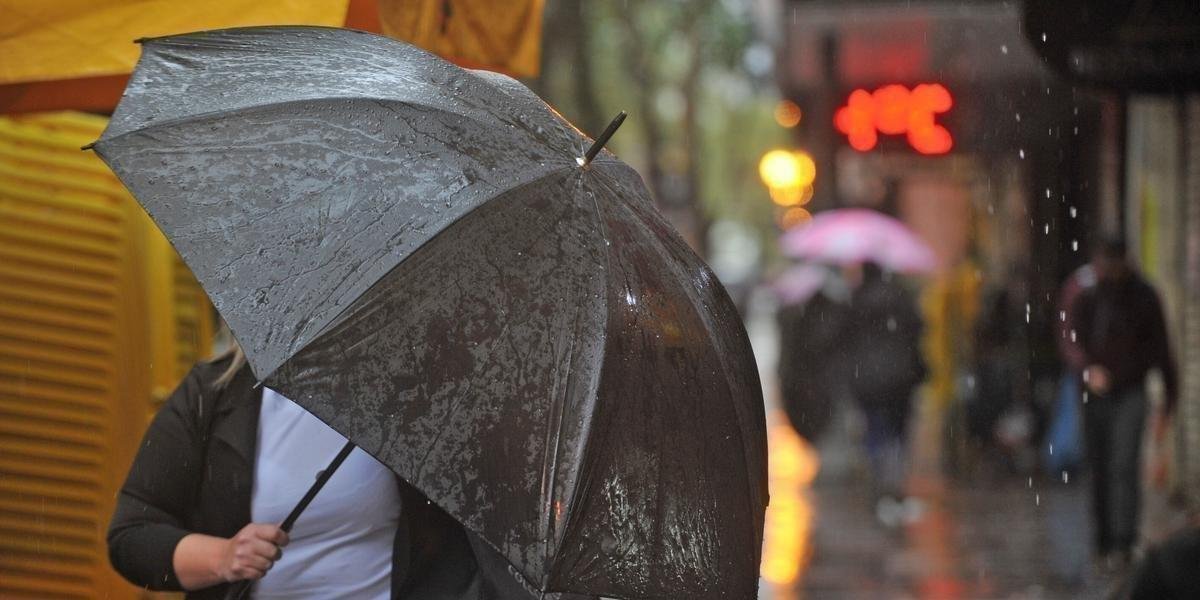 Chuva predomina na metade Norte do RS