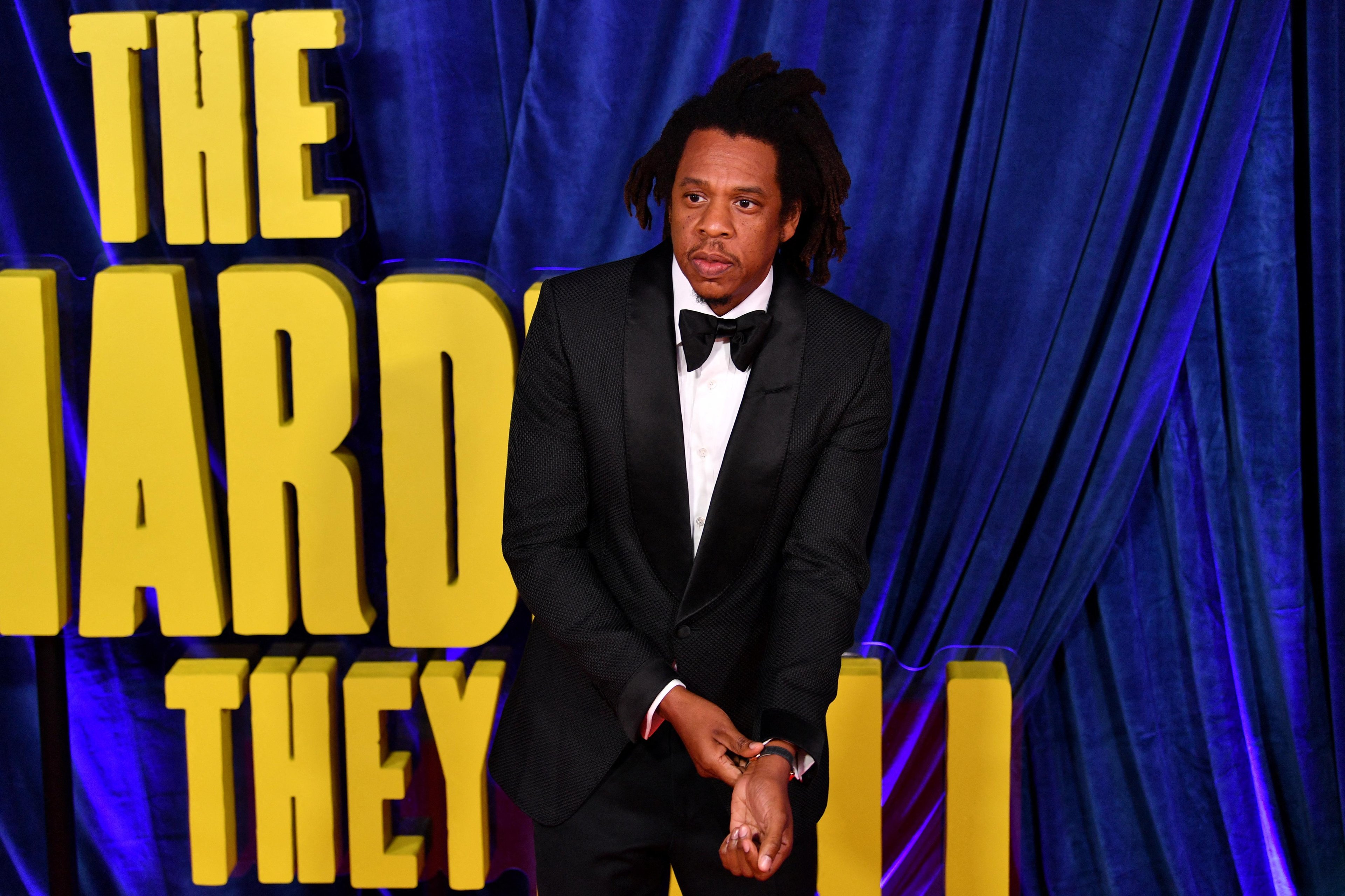 Jay-Z &eacute; produtor do western "The Harder They Fall", que abriu em grande estilo o Festival de Cinema de Londres na noite desta quarta-feira (6).