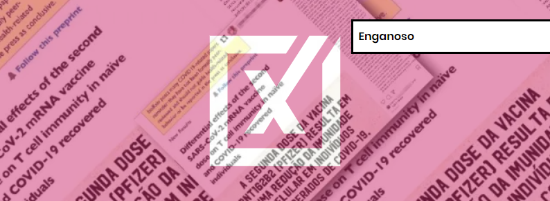 Informa&ccedil;&atilde;o enganosa foi publicada por uma m&eacute;dia nas redes sociais citando estudo