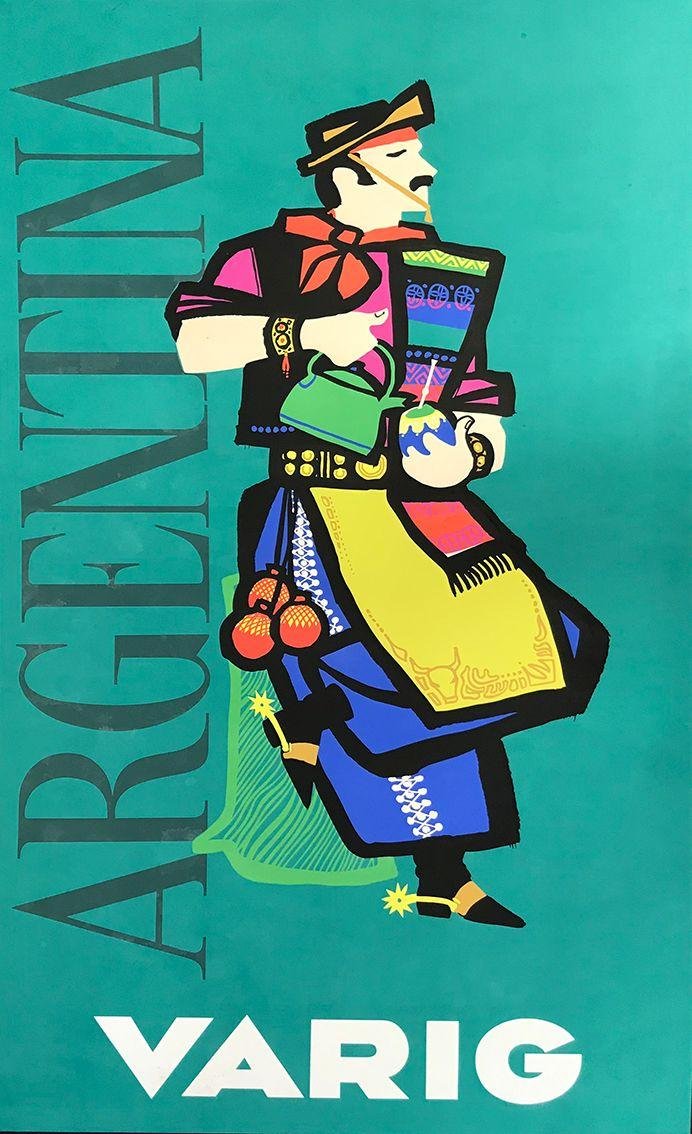 Obras do artista de Taquara ganharam proje&ccedil;&atilde;o internacional atrav&eacute;s da cria&ccedil;&atilde;o dos calend&aacute;rios da Varig, e, em 1972, seu trabalho em arte publicit&aacute;ria j&aacute; se destacava entre as companhias de avia&ccedil;&atilde;o mundial.
