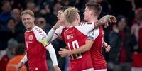 Dinamarca garantiu vaga na Copa com vitória sobre a Áustria