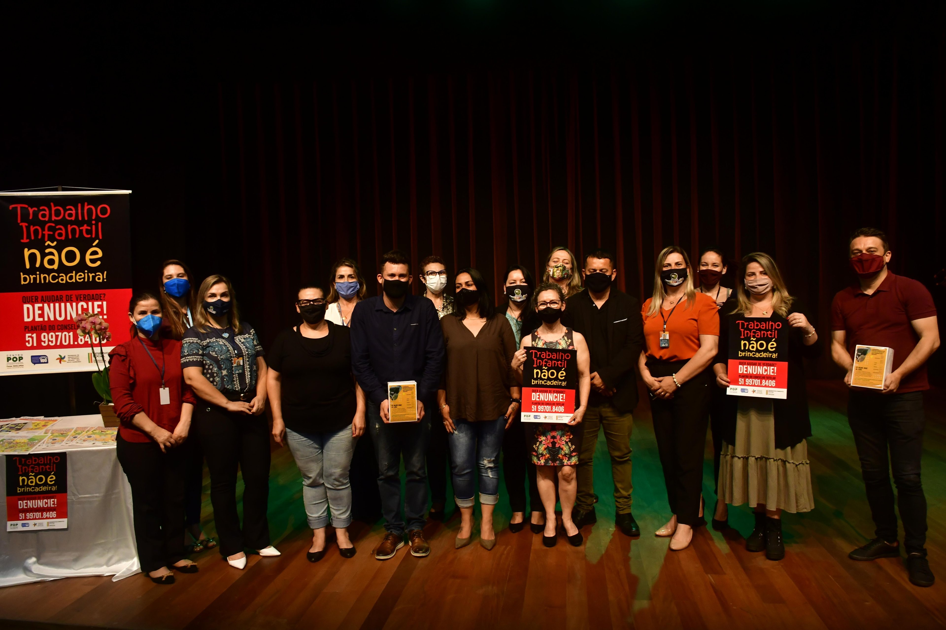Campanha foi lan&ccedil;ada no Teatro Municipal Paschoal Carlos Magno