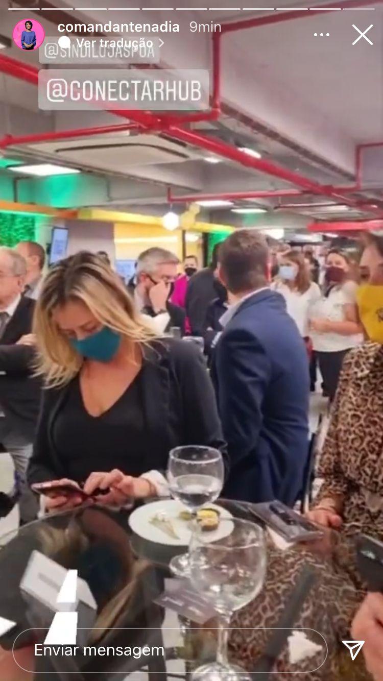 Barth n&atilde;o se vacinou, segundo ela, pelo fato de considerar que j&aacute; tem anticorpos adquiridos ap&oacute;s contamina&ccedil;&atilde;o por Covid