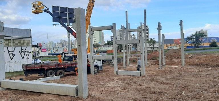 At&eacute; o final de setembro, os servi&ccedil;os nas estruturas chegaram a 44% de execu&ccedil;&atilde;o
