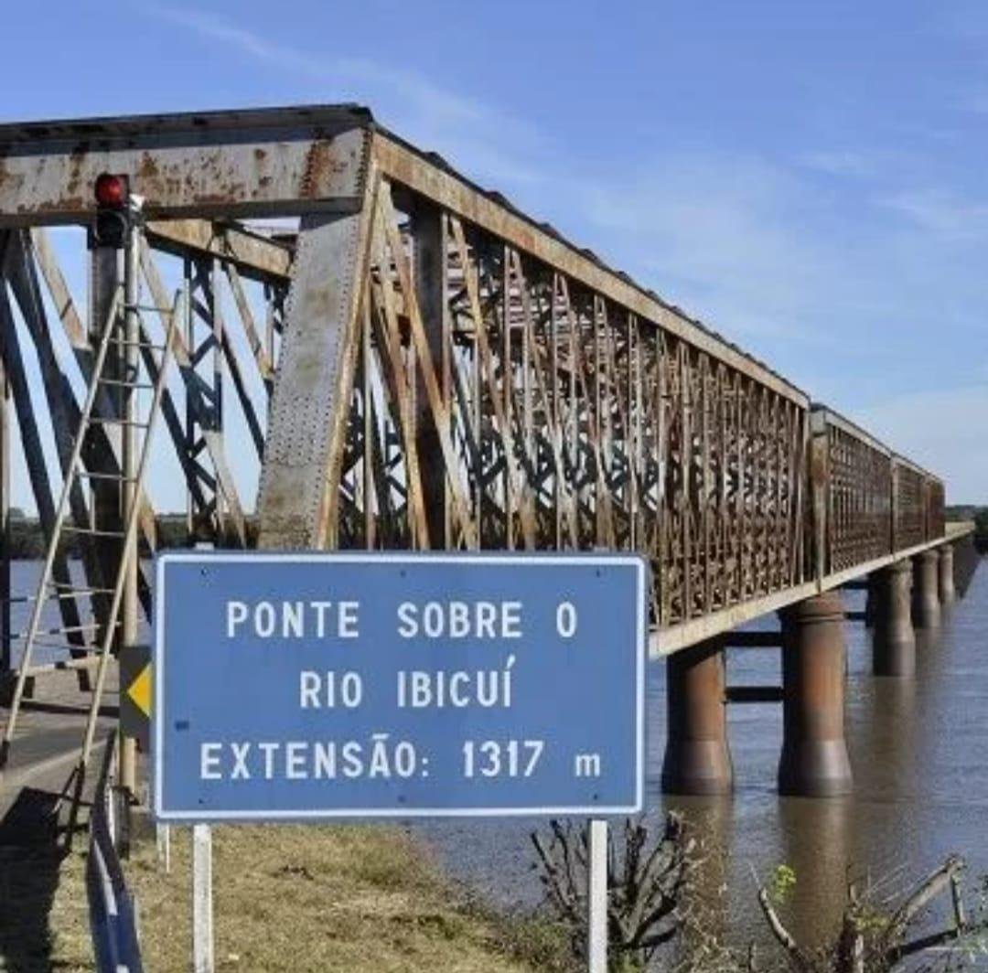Ponte liga Itaqui a Uruguaiana