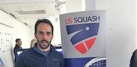 O empresário Eduardo Fernandez pratica o Squash há 25 anos e foi duas vezes campeão sul-americano de Squash