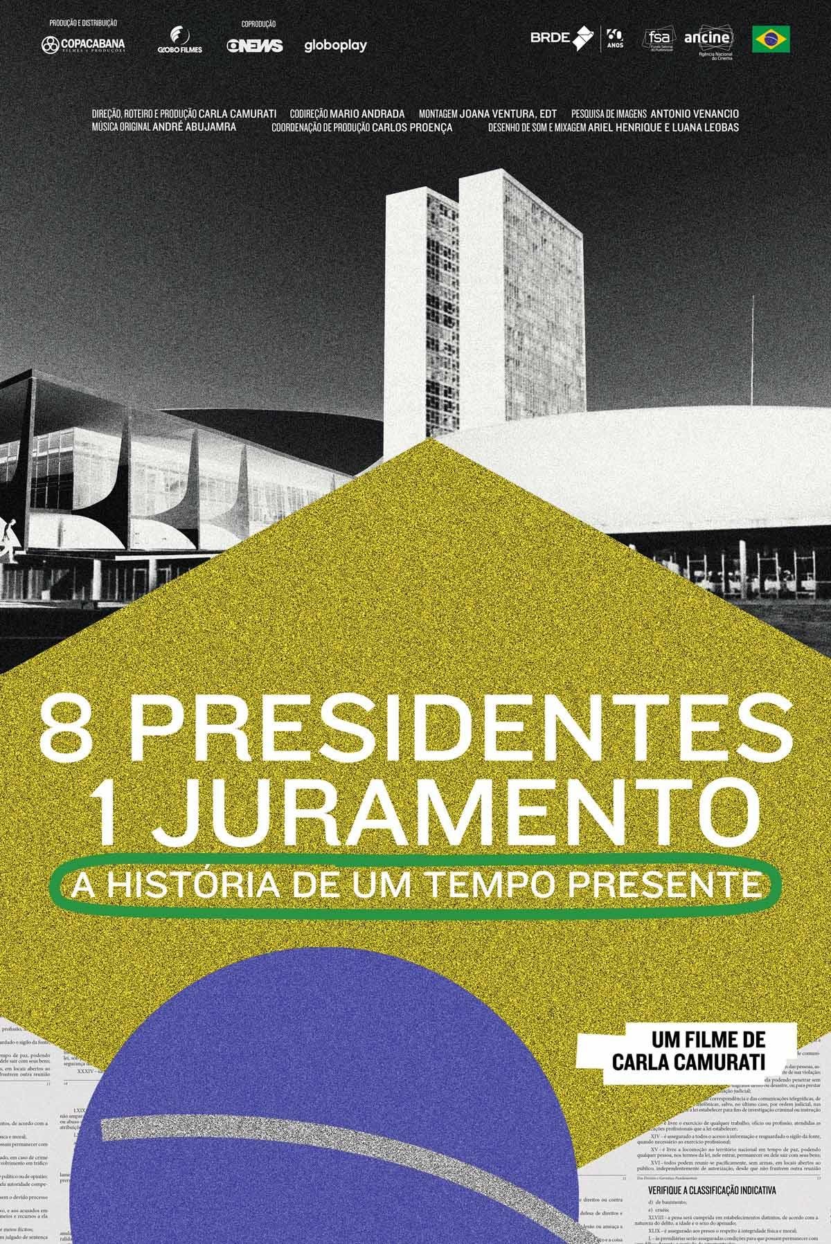 Longa-metragem resulta de uma pesquisa minuciosa em arquivos nacionais e internacionais e apresenta um mosaico de imagens que ilustram as oscila&ccedil;&otilde;es da vida p&uacute;blica no pa&iacute;s.
