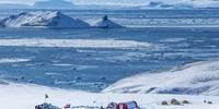 Da Floresta ao Deserto de Gelo - Pesquisas Geológicas na Antártica - ficará em exposição até 30 de janeiro de 2022