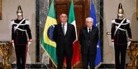 Presidente também pediu ao presidente italiano Sergio Matarella reciprocidade na permissão para a entrada de brasileiros na Itália
