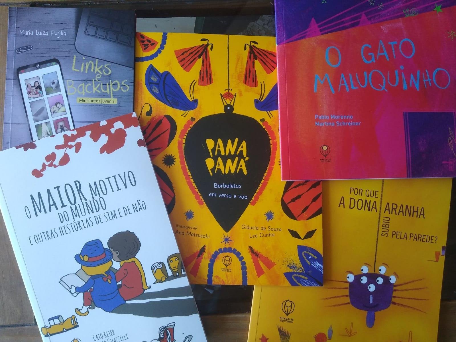 Capas de livros da editora que ter&atilde;o lan&ccedil;amento no dia 7 na Feira de Porto Alegre