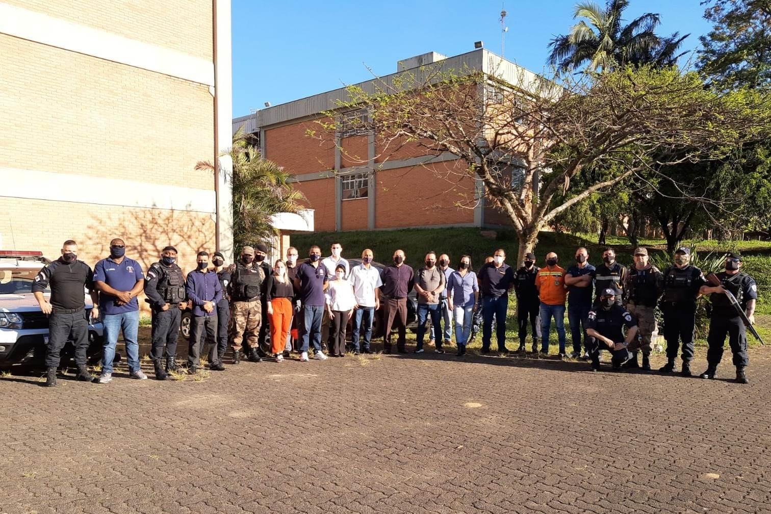 Na &uacute;ltima segunda-feira, o secret&aacute;rio de Seguran&ccedil;a, Rosalino Constante Seara, e integrantes da sua pasta estiveram em Gravata&iacute;