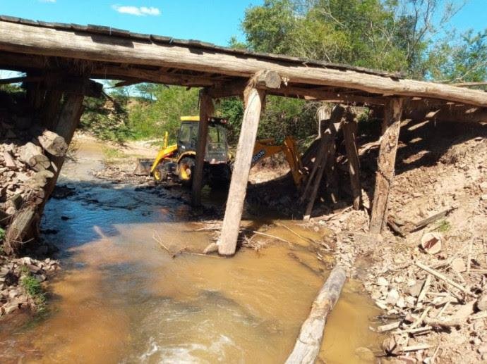Estrutura fica no distrito de S&atilde;o Valentim