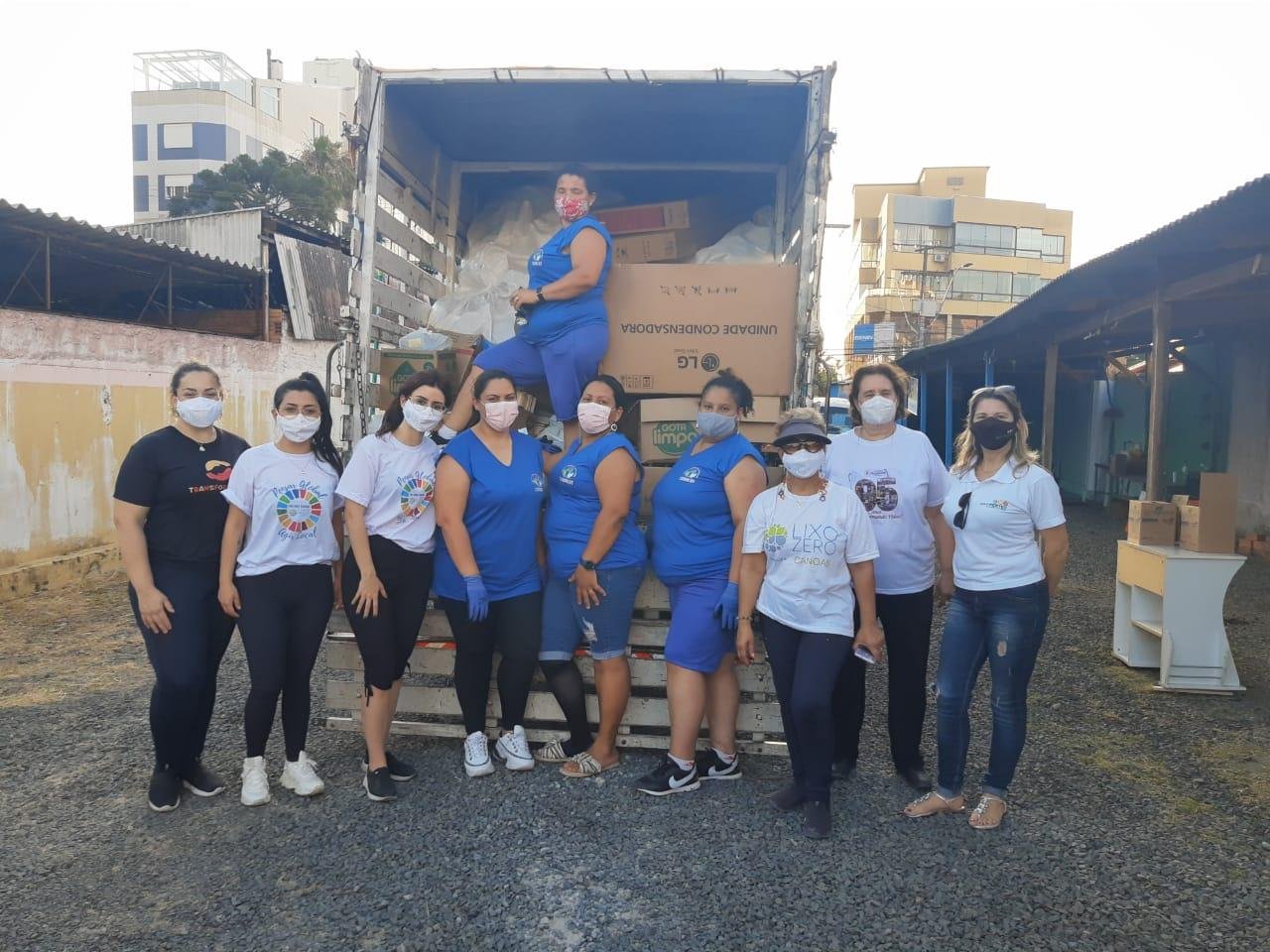Ao todo, foram coletados mais de 1,5 toneladas de res&iacute;duo em 4h de evento