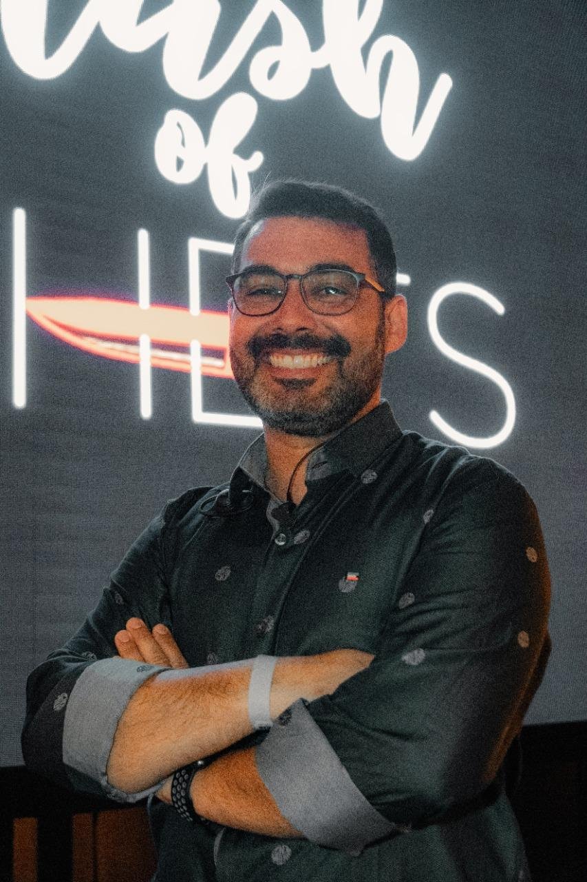 Anderson Caruso, idealizador e diretor do Clash of Chefs, que tem final no dia 20 de novembro
