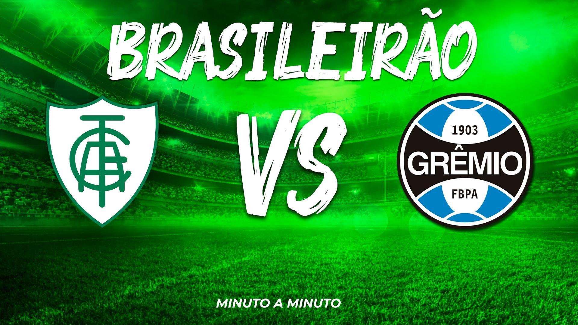 Am&eacute;rica Mineiro e Gr&ecirc;mio duelam pela 32&ordf; rodada do Brasileir&atilde;o