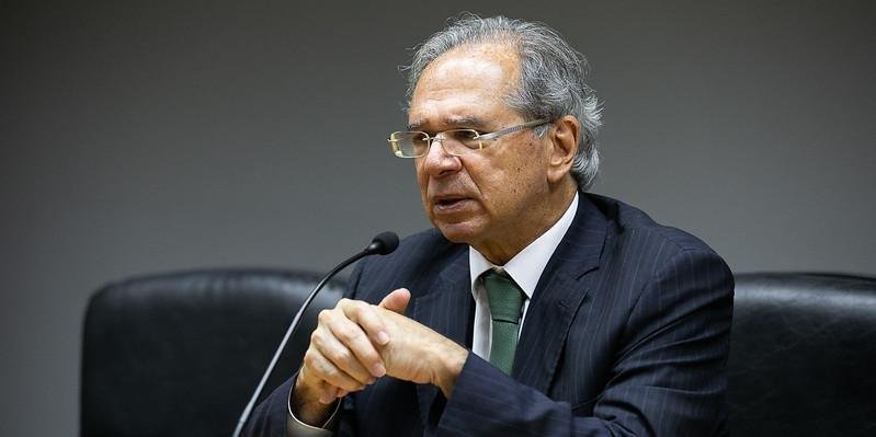 Guedes comemorou alta do d&oacute;lar