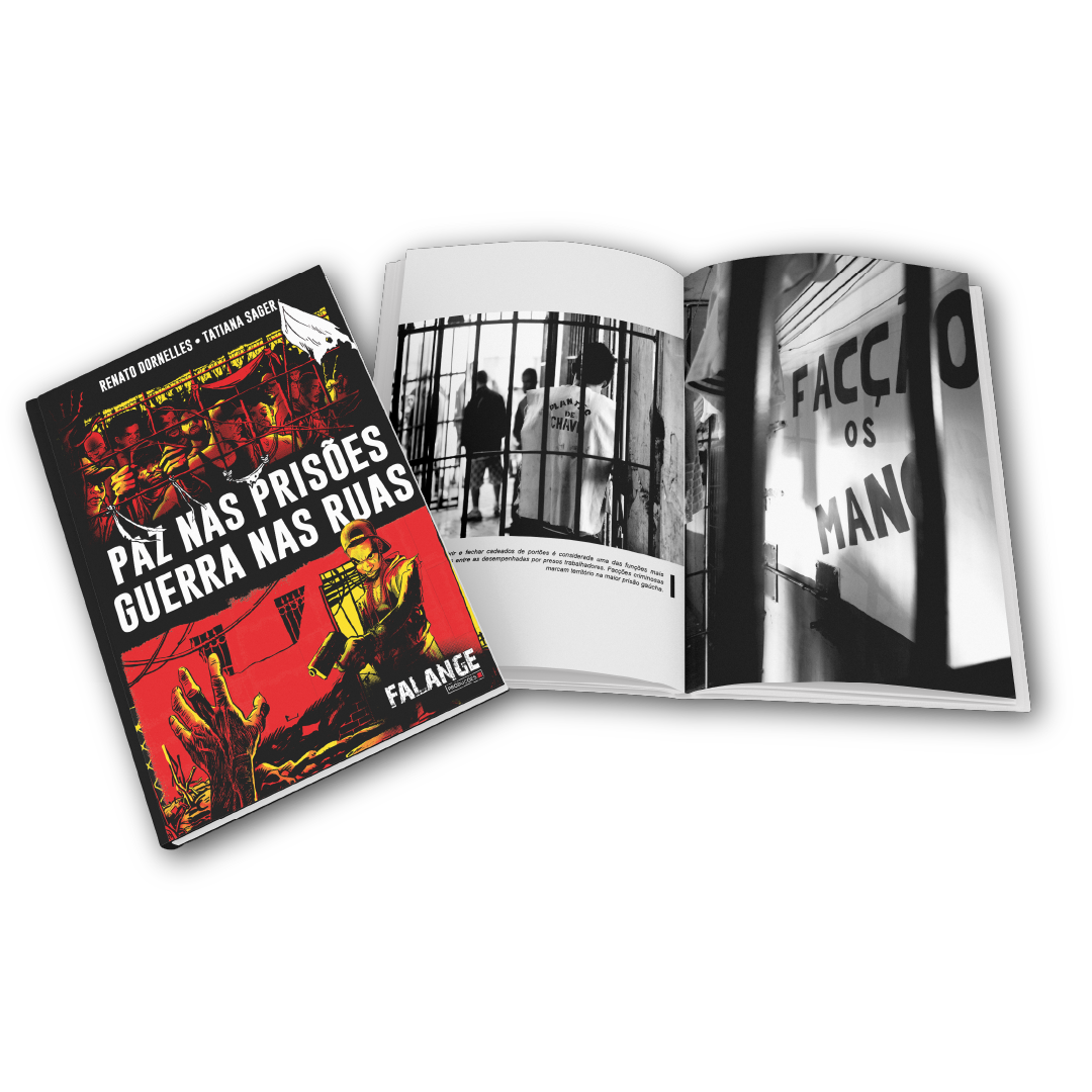 Al&eacute;m de dados oficiais, livro traz entrevistas exclusivas com autoridades, detentos, menores infratores, ex-apenados e m&atilde;es de presidi&aacute;rios, detalhando os principais epis&oacute;dios que marcaram o avan&ccedil;o das estat&iacute;sticas da viol&ecirc;ncia em solo ga&uacute;cho