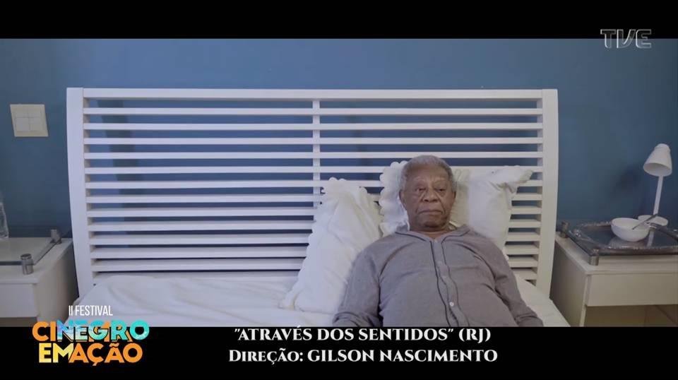 Cena do curta-metragem 'Atrav&eacute;s dos Sentidos', de Gilson Nascimento (RJ)