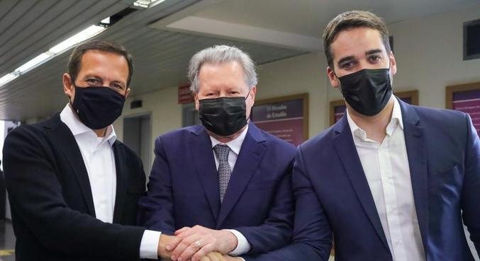 Jo&atilde;o Doria, Arthur Virg&iacute;lio e Eduardo Leite disputam as pr&eacute;vias presidenciais do PSDB
