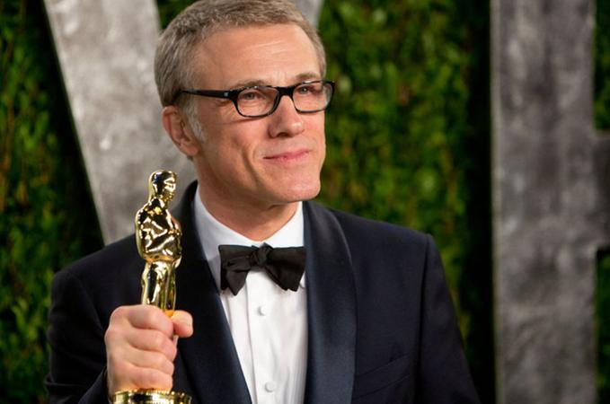 Christoph Waltz recebeu os pr&ecirc;mios da Academia, SAG, BAFTA, Globo de Ouro e Festival de Cinema de Cannes por sua interpreta&ccedil;&atilde;o no filme &ldquo;Bastardos Ingl&oacute;rios&rdquo; e &ldquo;Django Livre&rdquo;, ambos de Quentin Tarantino