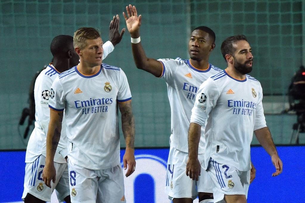 Alaba marcou o primeiro gol do jogo nesta noite