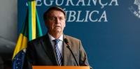 Bolsonaro esteve em evento no Ministério da Justiça e Segurança Pública